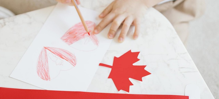 a local artist drawing