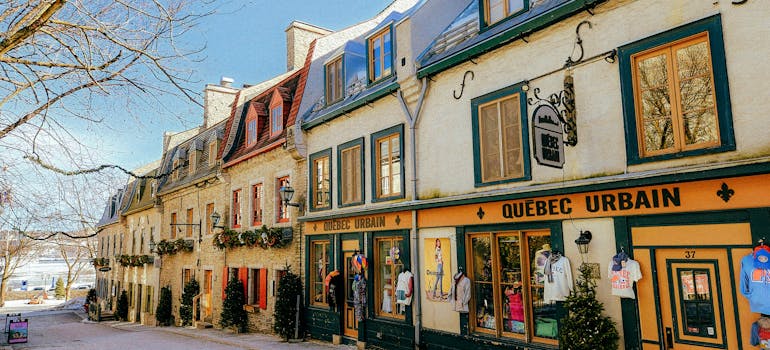 A street in Quebec