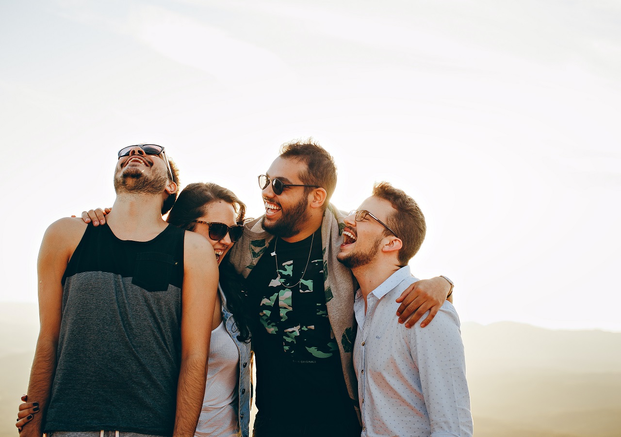 a group of young professionals