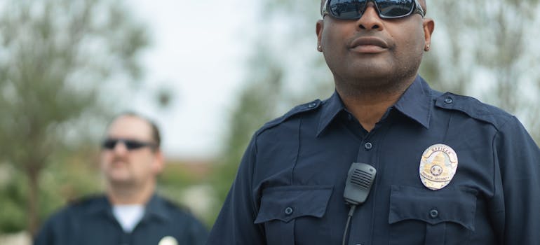 Two policemen