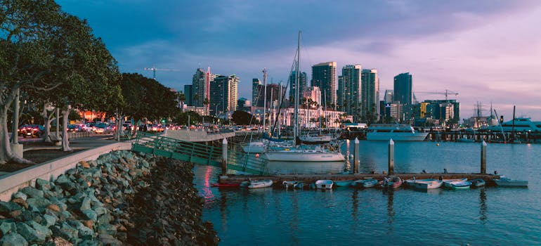 Marina in San Diego