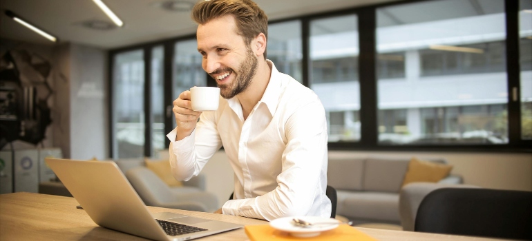 man thinking about whether to move to Montreal or Toronto